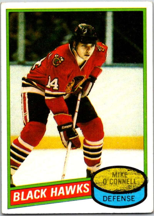 1980-81 Topps #61 Mike O'Connell  RC Rookie Chicago Blackhawks  V49563