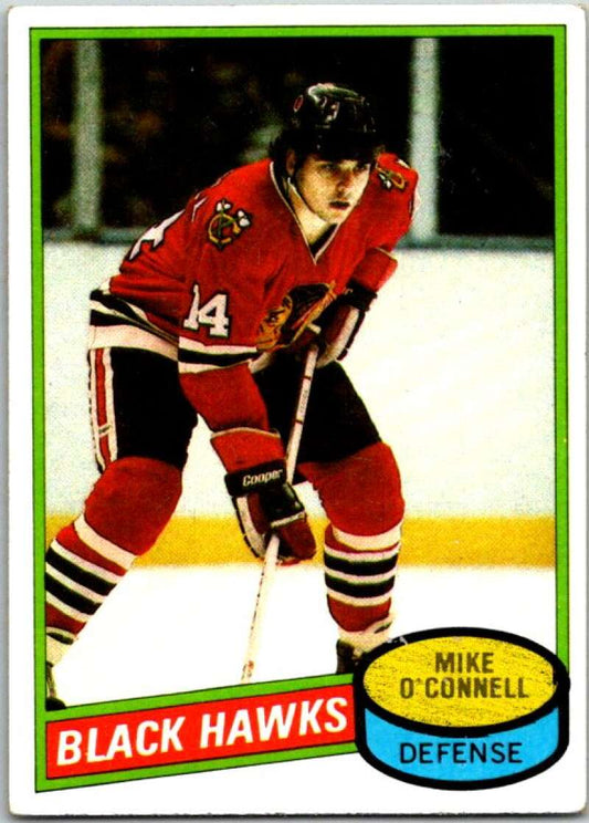1980-81 Topps #61 Mike O'Connell  RC Rookie Chicago Blackhawks  V49565