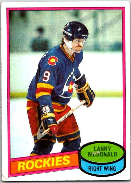 1980-81 Topps #62 Lanny McDonald  Colorado Rockies  V49566