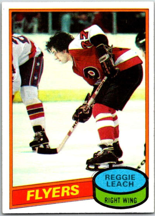 1980-81 Topps #70 Reggie Leach  Philadelphia Flyers  V49583
