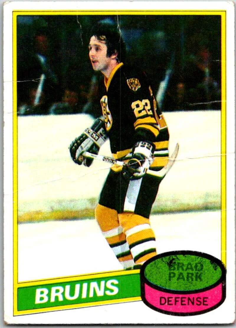 1980-81 Topps #74 Brad Park  Boston Bruins  V49588