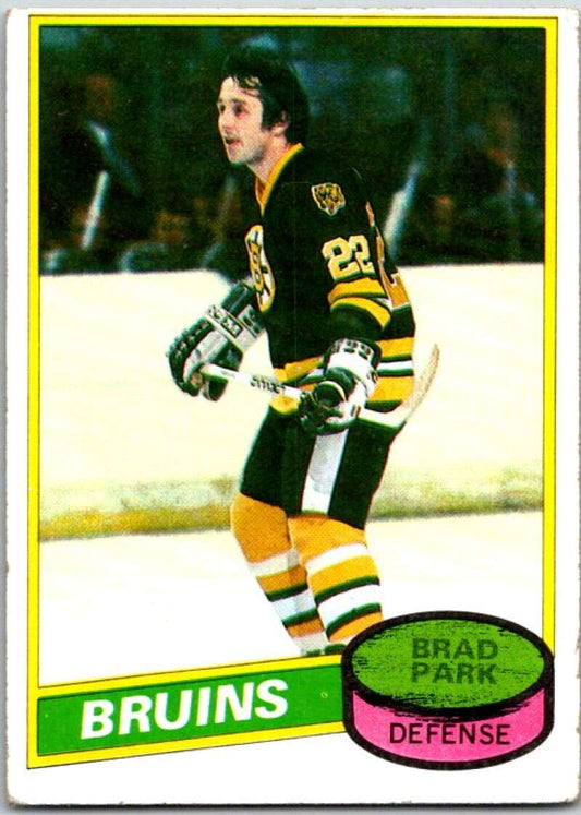 1980-81 Topps #74 Brad Park  Boston Bruins  V49591