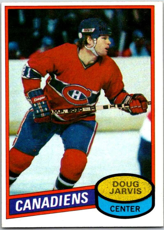 1980-81 Topps #76 Doug Jarvis  Montreal Canadiens  V49593