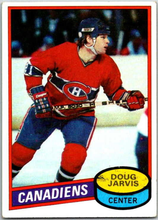 1980-81 Topps #76 Doug Jarvis  Montreal Canadiens  V49596