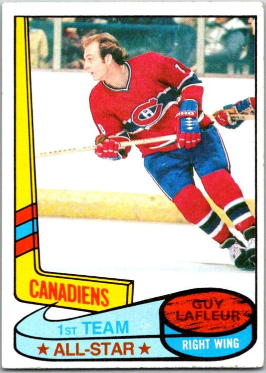 1980-81 Topps #82 Guy Lafleur AS  Montreal Canadiens  V49604