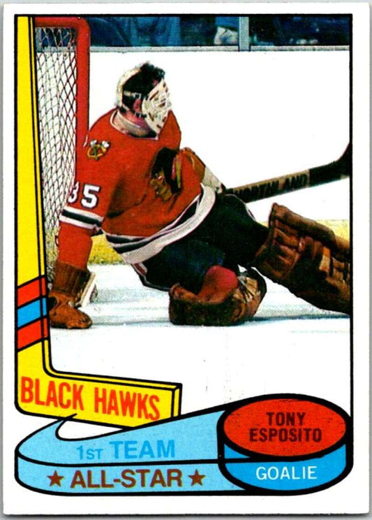 1980-81 Topps #86 Tony Esposito AS  Chicago Blackhawks  V49612