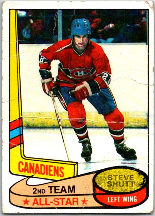 1980-81 Topps #89 Steve Shutt AS  Montreal Canadiens  V49617