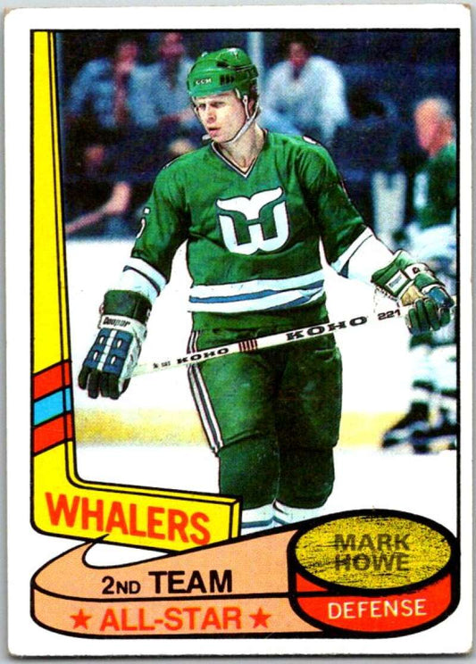 1980-81 Topps #91 Mark Howe AS  Hartford Whalers  V49625