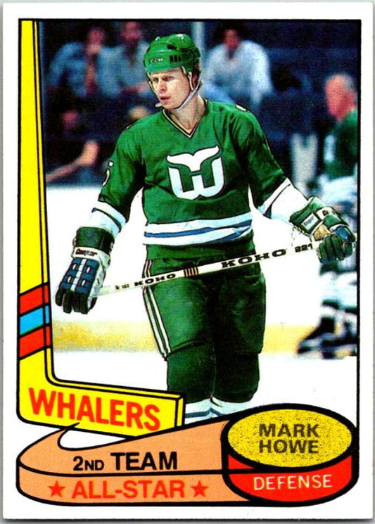 1980-81 Topps #91 Mark Howe AS  Hartford Whalers  V49628