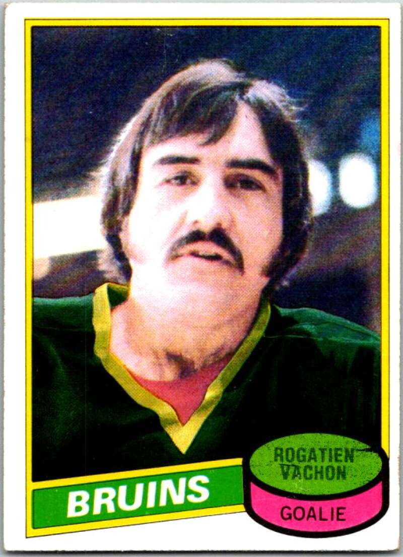 1980-81 Topps #110 Rogie Vachon  Boston Bruins  V49666