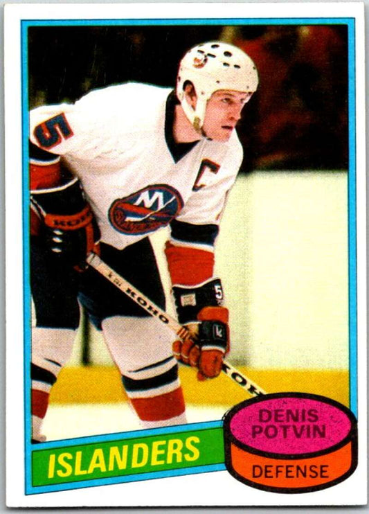 1980-81 Topps #120 Denis Potvin  New York Islanders  V49690