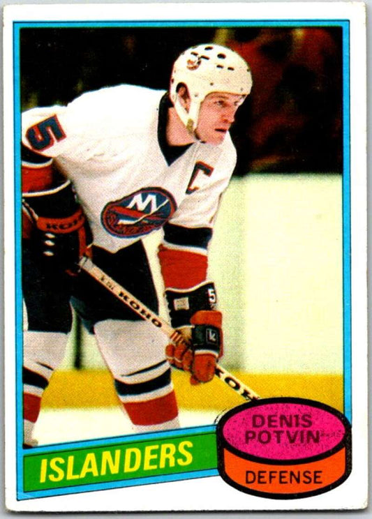 1980-81 Topps #120 Denis Potvin  New York Islanders  V49691