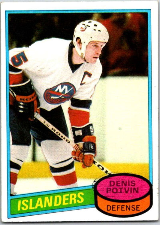1980-81 Topps #120 Denis Potvin  New York Islanders  V49692