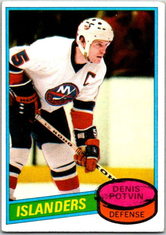 1980-81 Topps #120 Denis Potvin  New York Islanders  V49693