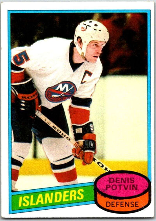 1980-81 Topps #120 Denis Potvin  New York Islanders  V49694