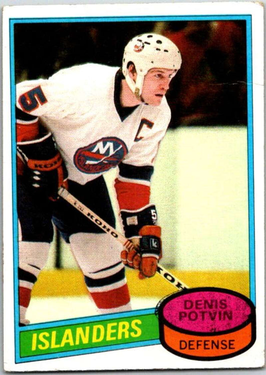 1980-81 Topps #120 Denis Potvin  New York Islanders  V49695