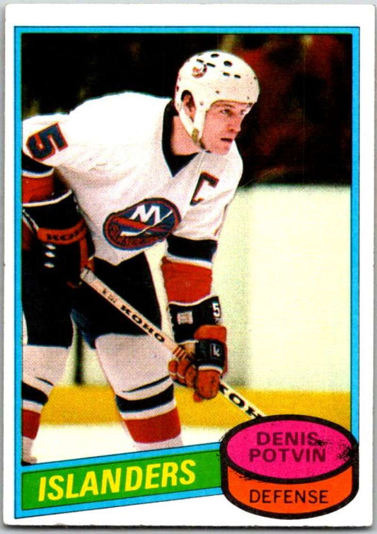 1980-81 Topps #120 Denis Potvin  New York Islanders  V49696