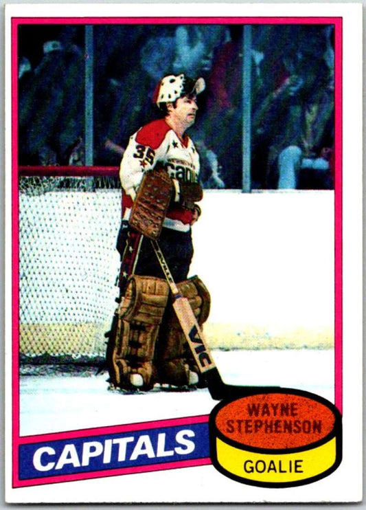 1980-81 Topps #121 Wayne Stephenson  Washington Capitals  V49697