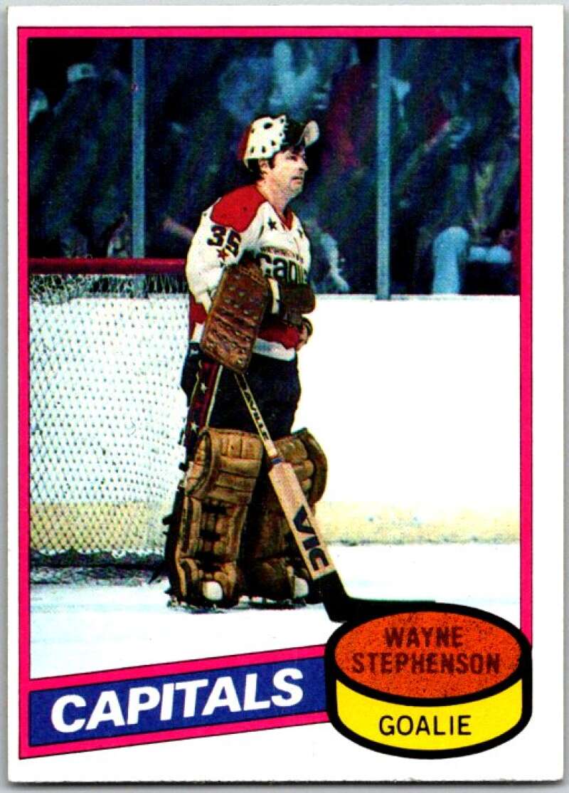 1980-81 Topps #121 Wayne Stephenson  Washington Capitals  V49697