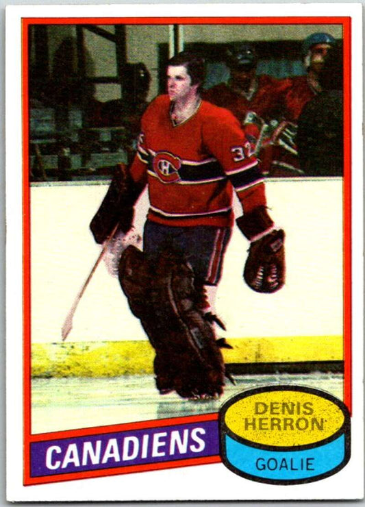 1980-81 Topps #130 Denis Herron  Montreal Canadiens  V49718