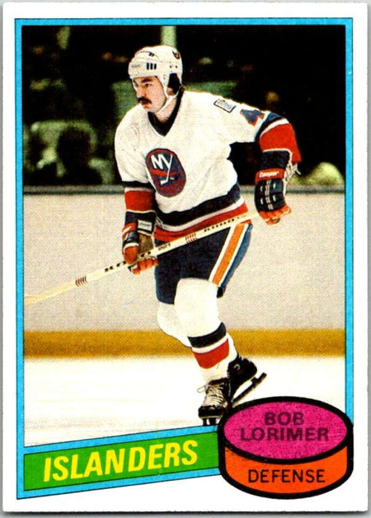 1980-81 Topps #138 Bob Lorimer  New York Islanders  V49726