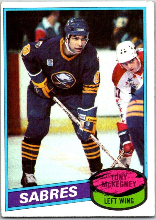 1980-81 Topps #144 Tony McKegney  RC Rookie Buffalo Sabres  V49735