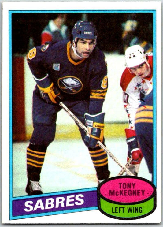 1980-81 Topps #144 Tony McKegney  RC Rookie Buffalo Sabres  V49736