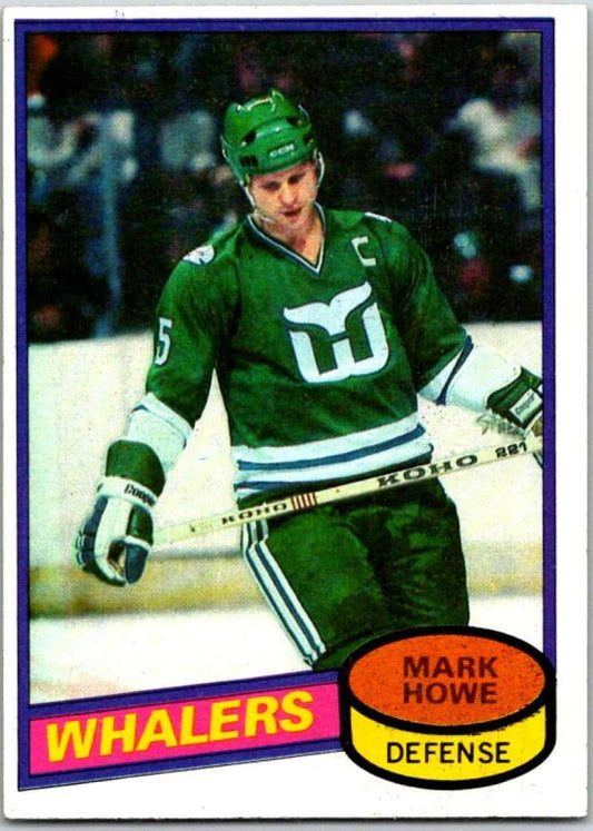 1980-81 Topps #160 Mark Howe  Hartford Whalers  V49770