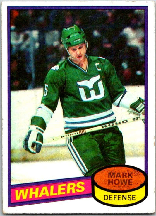 1980-81 Topps #160 Mark Howe  Hartford Whalers  V49771