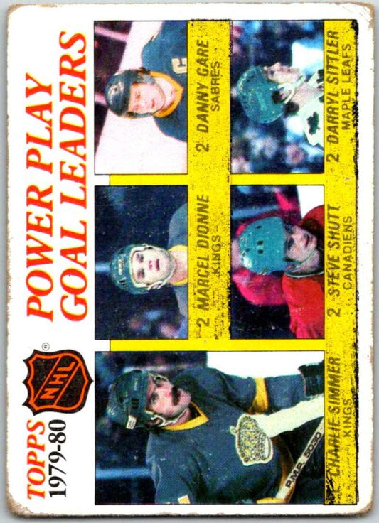 1980-81 Topps #165 Darryl Sittler LL  Toronto Maple Leafs  V49781