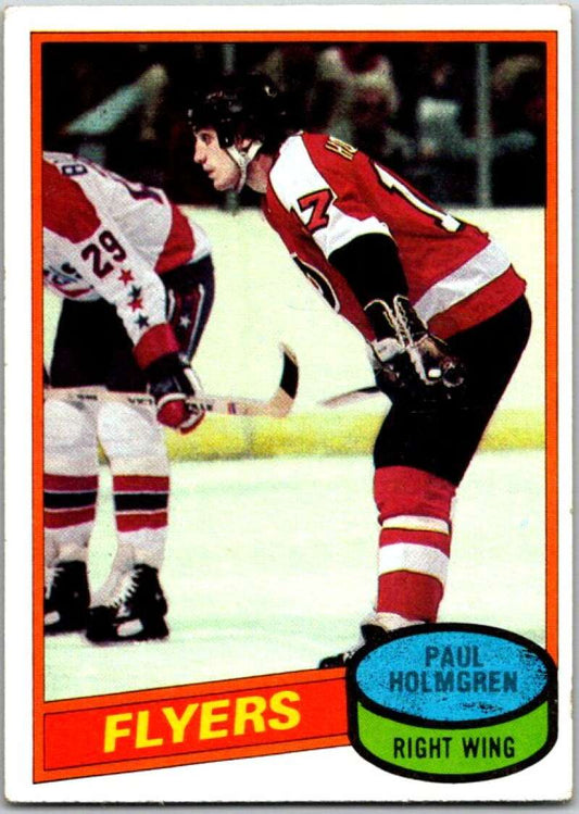 1980-81 Topps #172 Paul Holmgren  Philadelphia Flyers  V49801