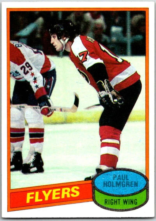 1980-81 Topps #172 Paul Holmgren  Philadelphia Flyers  V49803