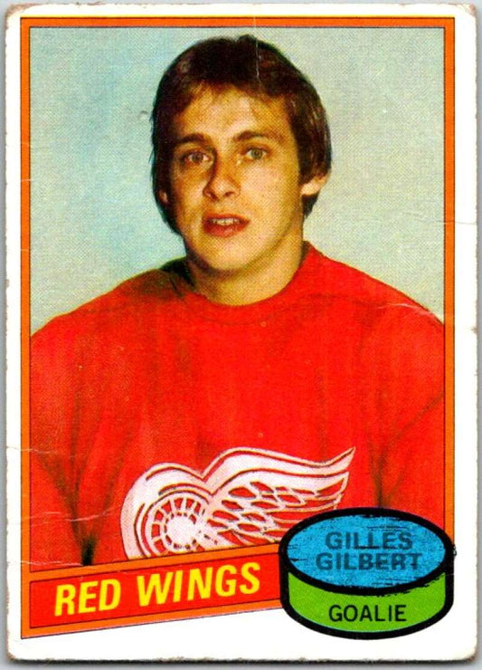 1980-81 Topps #175 Gilles Gilbert  Detroit Red Wings  V49808