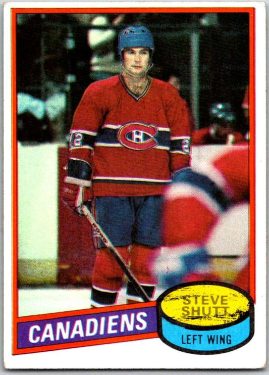 1980-81 Topps #180 Steve Shutt  Montreal Canadiens  V49816