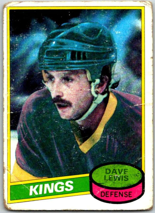 1980-81 Topps #196 Dave Lewis  Los Angeles Kings  V49850