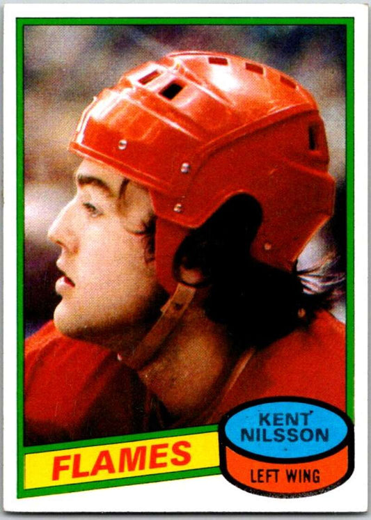 1980-81 Topps #197 Kent Nilsson  RC Rookie Atlanta Flames  V49851
