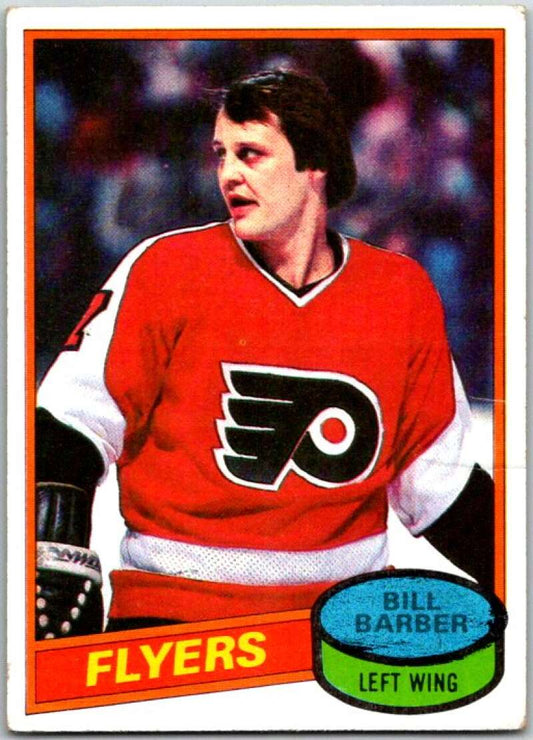 1980-81 Topps #200 Bill Barber  Philadelphia Flyers  V49854