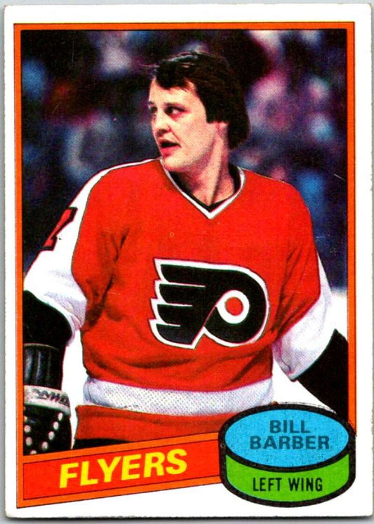 1980-81 Topps #200 Bill Barber  Philadelphia Flyers  V49855