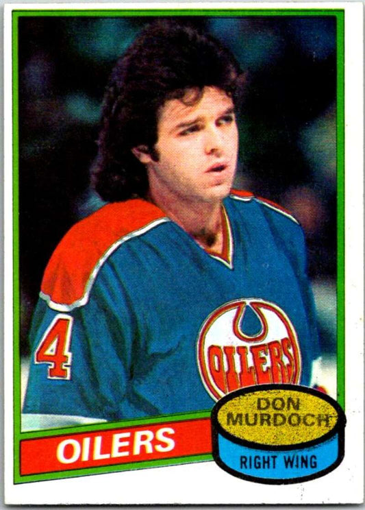 1980-81 Topps #203 Don Murdoch  Edmonton Oilers  V49862