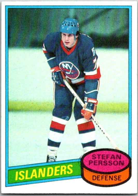 1980-81 Topps #219 Stefan Persson  New York Islanders  V49902