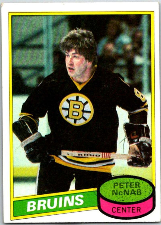 1980-81 Topps #220 Peter McNab  Boston Bruins  V49904