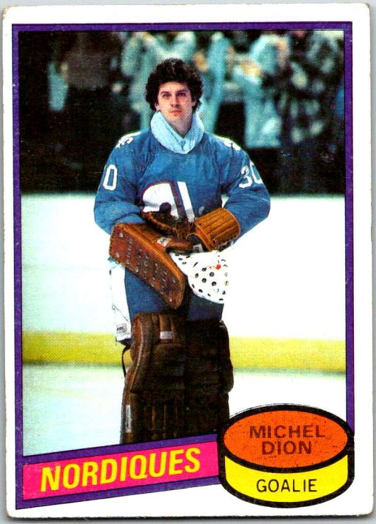 1980-81 Topps #223 Michel Dion  Quebec Nordiques  V49910