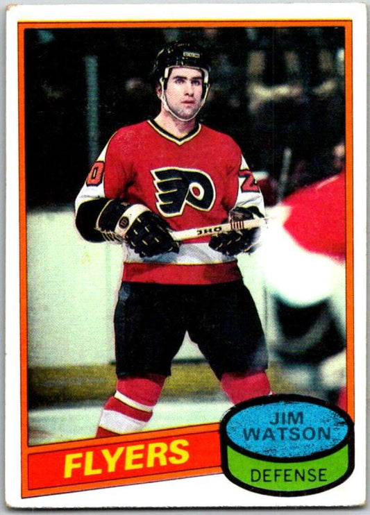 1980-81 Topps #224 Jim Watson  Philadelphia Flyers  V49914
