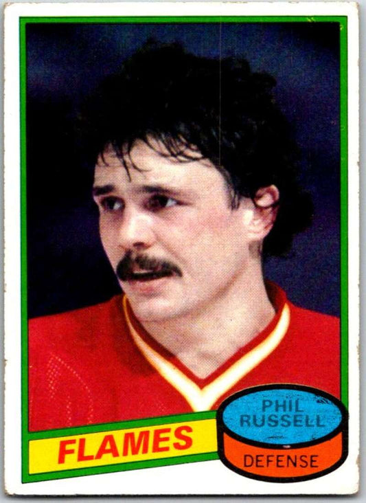 1980-81 Topps #226 Phil Russell  Atlanta Flames  V49920