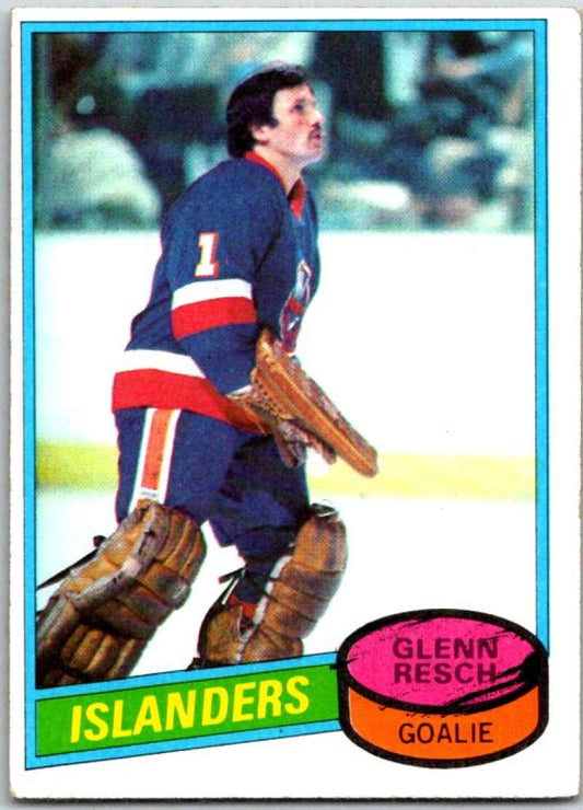 1980-81 Topps #235 Glenn Resch  New York Islanders  V49939