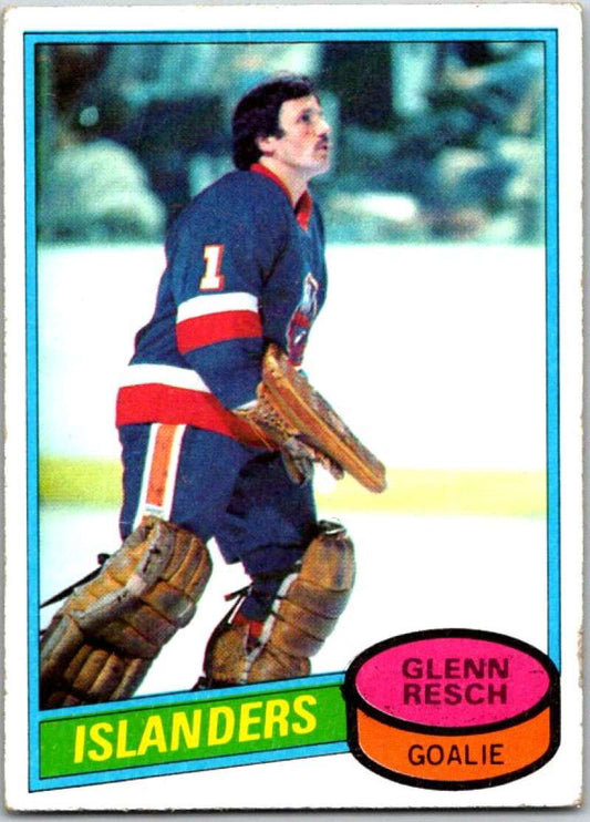 1980-81 Topps #235 Glenn Resch  New York Islanders  V49940