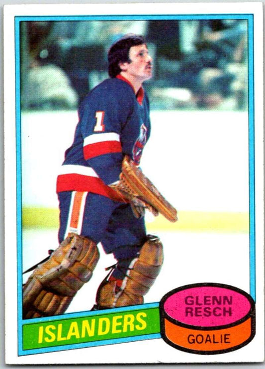 1980-81 Topps #235 Glenn Resch  New York Islanders  V49941