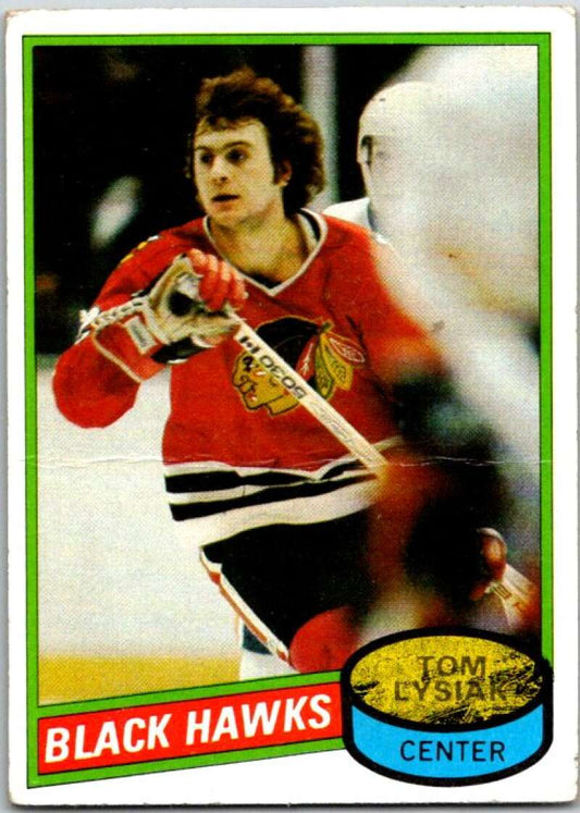 1980-81 Topps #247 Tom Lysiak  Chicago Blackhawks  V49981