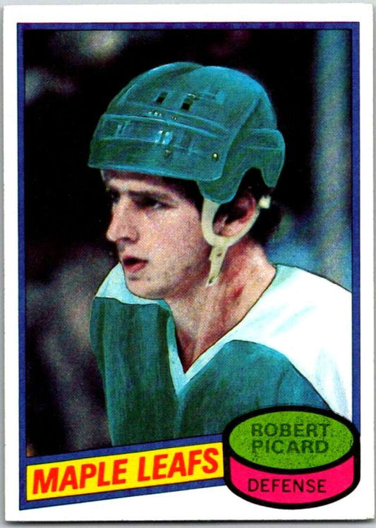 1980-81 Topps #255 Robert Picard  Toronto Maple Leafs  V50001