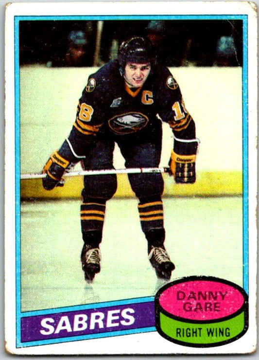 1980-81 Topps #260 Danny Gare  Buffalo Sabres  V50013